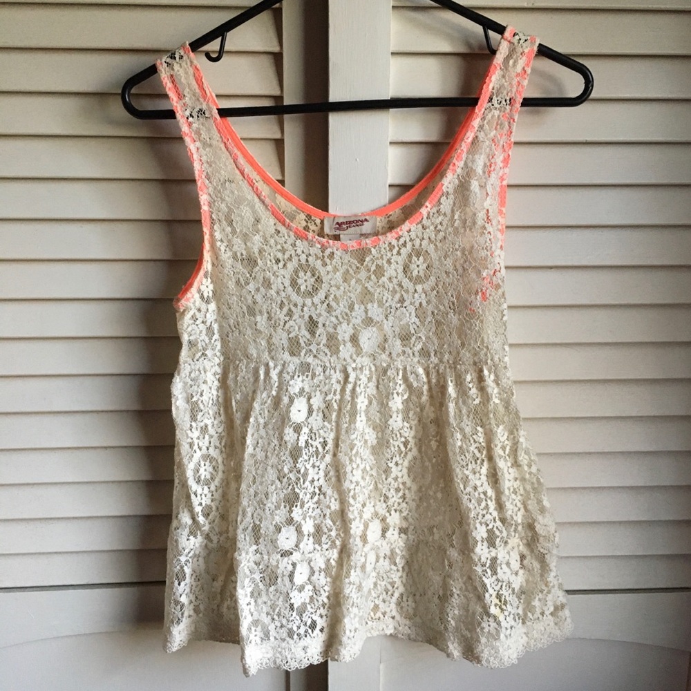 Boho Lace Tank Top | Arizona Jean Co.